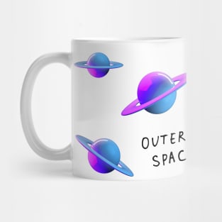 Trippy Saturn Mug